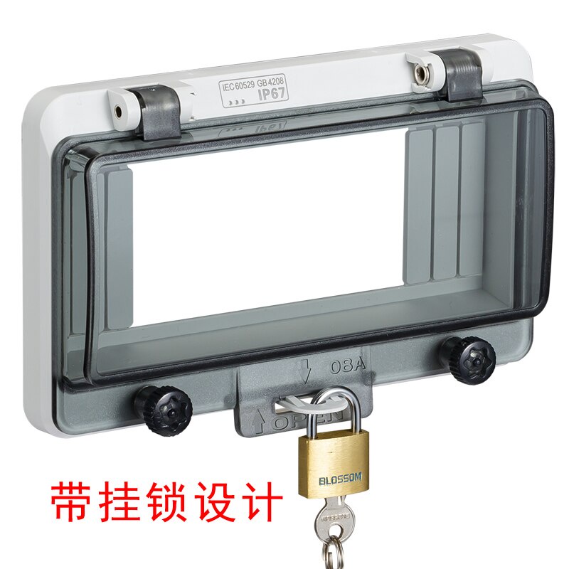 Hộp Phân Phối Mạch Trong Suốt Chống Nước Ip67 Bảo Vệ Cửa Sổ