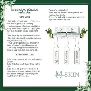 Serum căng bóng MQskin