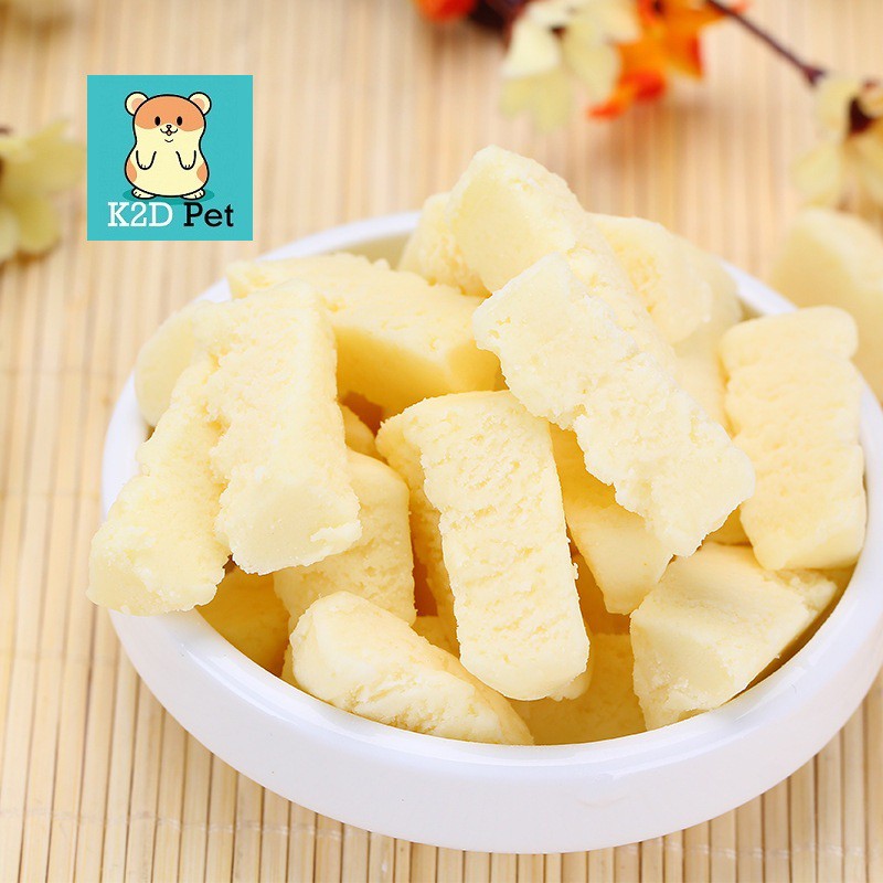 Phô mai cheese thơm, giòn cho hamster, Guinea Pig (bọ ú, chuột lang), thỏ, sóc bắc mỹ, chinchilla