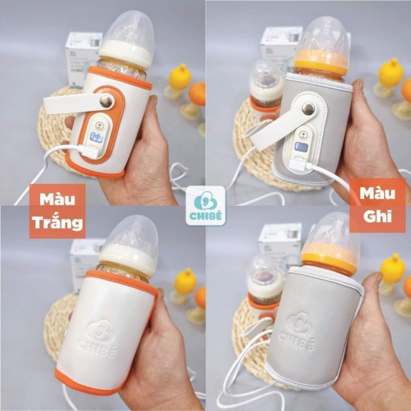 Máy hâm sữa di động thông minh Chibe, Ủ sữa di động 5 cấp độ bảo hành 12 tháng