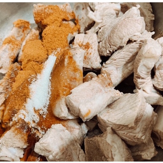 (DTFood-CHUYÊN SỈ) SƯỜN HEO CANADA (CẮT MIẾNG)  TUYỂN CHỌN RA KHAY 1KG SIÊU NGON | BigBuy360 - bigbuy360.vn