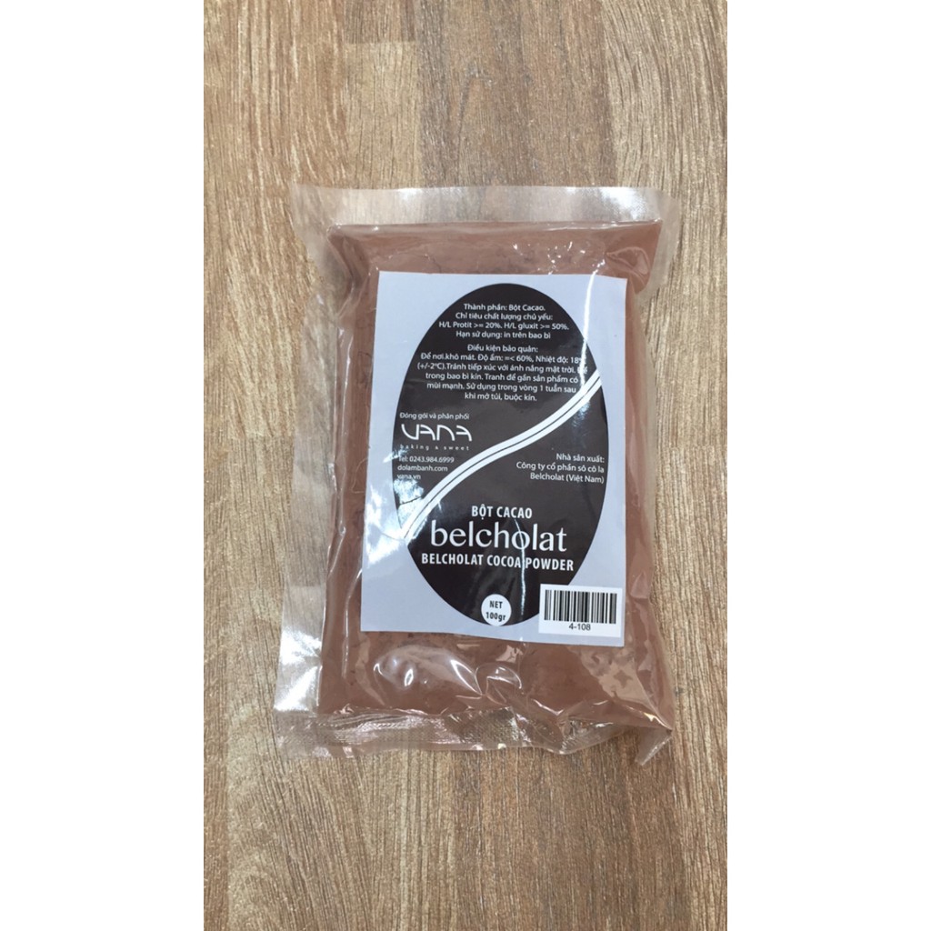 BỘT CACAO BELCHOLAT 100g