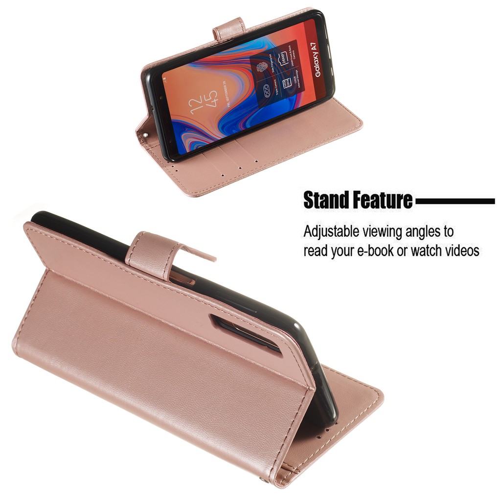 Ốp lưng da cho điện thoại Samsung A7 2018 A10 A30 A50 A70 M10 | BigBuy360 - bigbuy360.vn