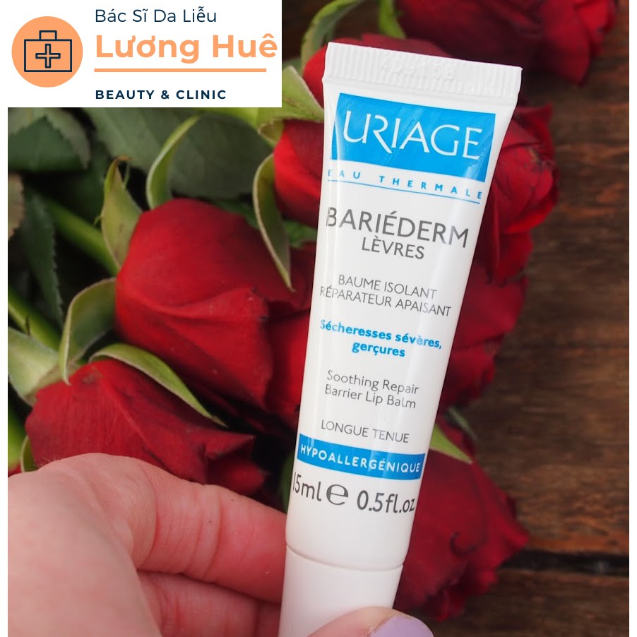 ✔️【Chính hãng】⭐Son dưỡng tuýp Uriage Bariederm cica 15ml