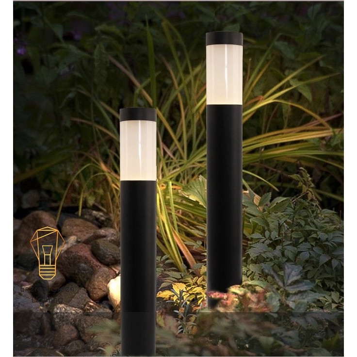 Đèn Cột Trang Trí Sân Vườn Energy Green Lighting DSV-1160 Chống Nước - Chiều Cao 100cm - Cắm Điện 220V - Kèm Bóng G45