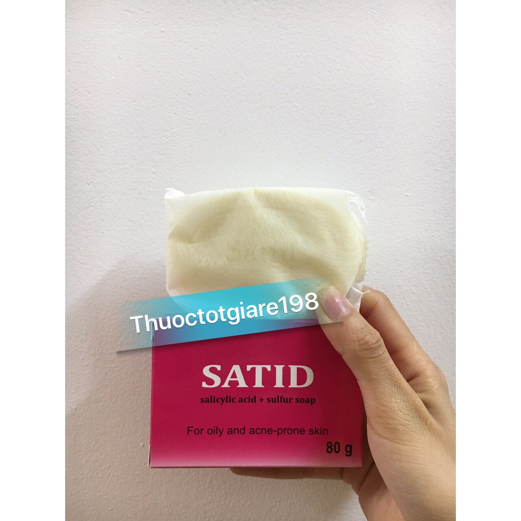 Bánh xà phòng tắm SATID SOAP 80g
