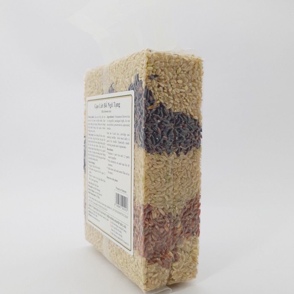 Gạo lứt ngũ sắc Anfood túi 1kg bổ ngũ tạng, tốt cho sức khỏe