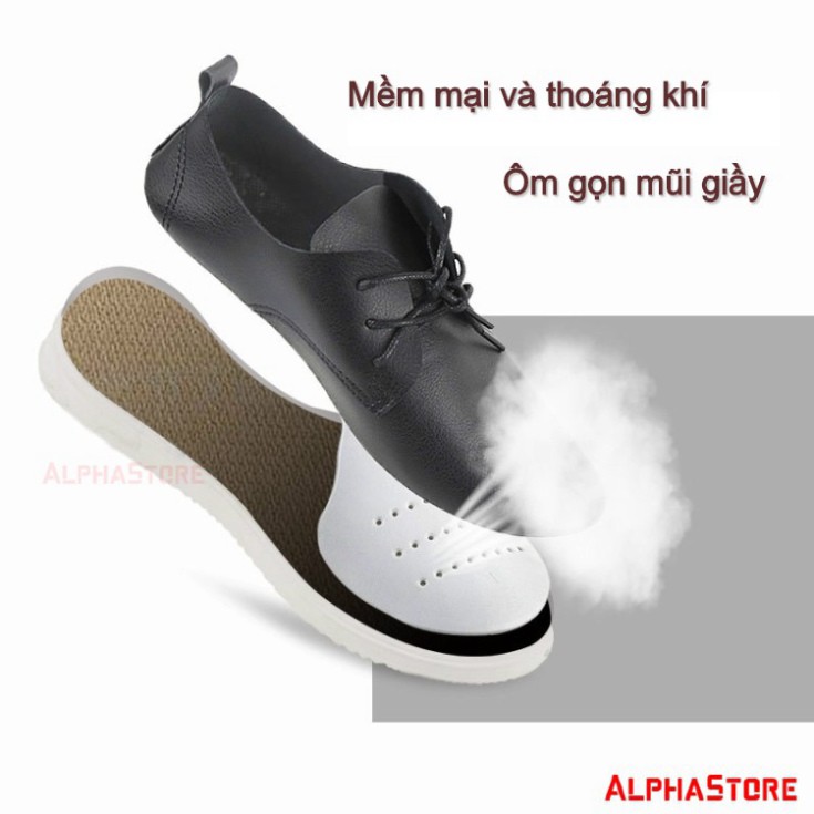 Bộ Lót Bảo Vệ Mũi Giày Shoe Shield (Loại 1, Nhựa Mềm) - Miếng Độn Chống Nhăn, Giữ Dáng Mũi Giầy Thể Thao Sneaker Shield