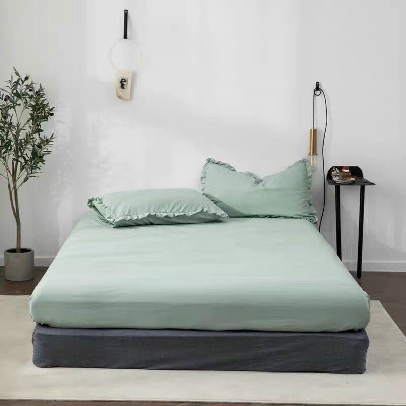 [NHẬP KHẨU] SET GA GỐI BÈO TC 3 MÓN CAO CẤP - BO CHUN FREE MỌI KÍCH THƯỚC