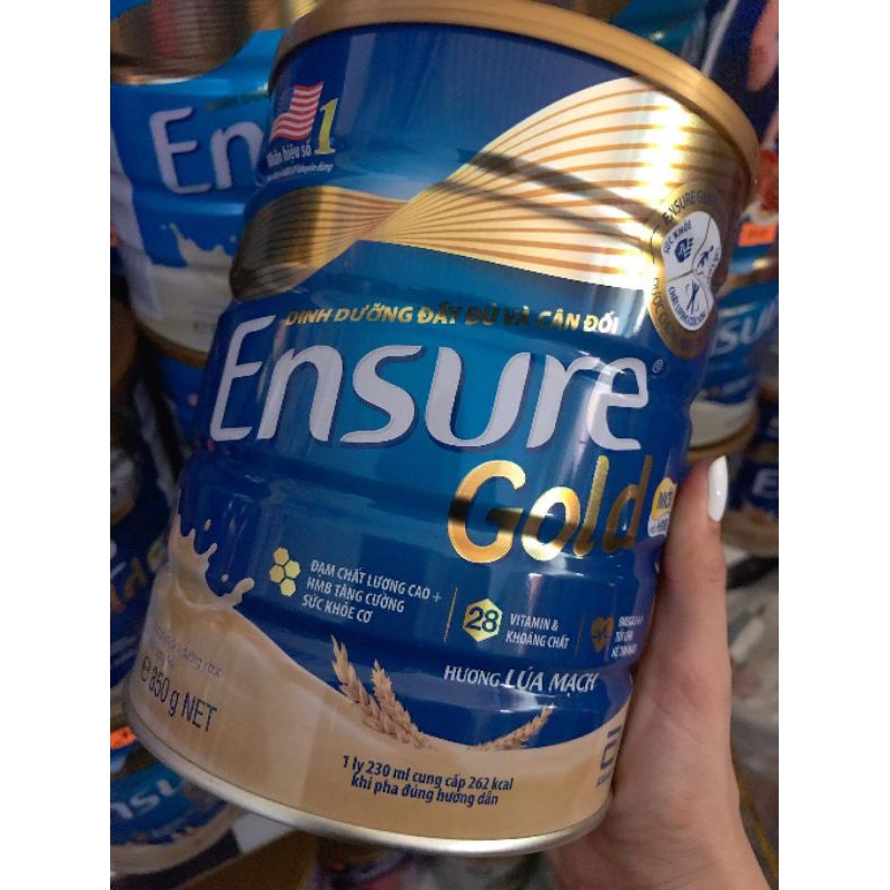 Sữa bột Ensure Gold lon 850g