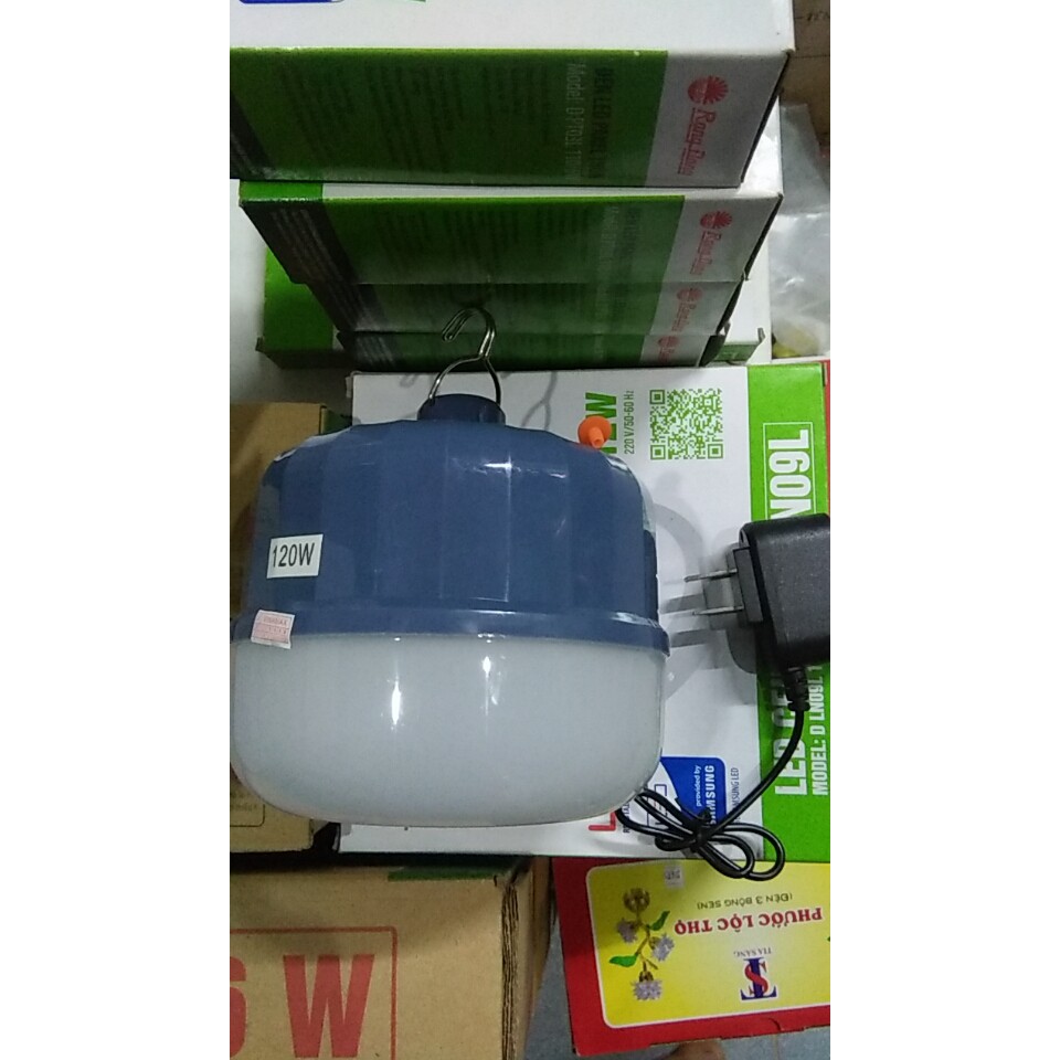 Bóng tích điện siêu sáng kèm sạc 120w