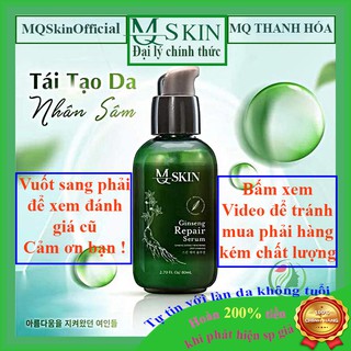 Serum thay da nhân sâm MQ Skin chính hãng Mq skin tái tạo da nhân sâm Mq Skin giúp ngăn ngừa nám tàn nhang và mụn