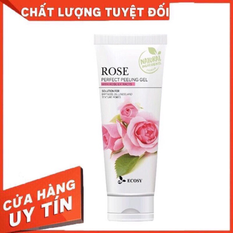 Tẩy da chết hoa hồng Ecosy Perfect Peeling