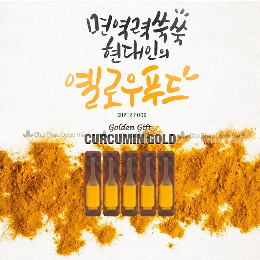 Tinh chất nghệ nano curcumin Hàn Quốc dưỡng nhan, tăng cường đề kháng - Chợ Thảo Dược Việt