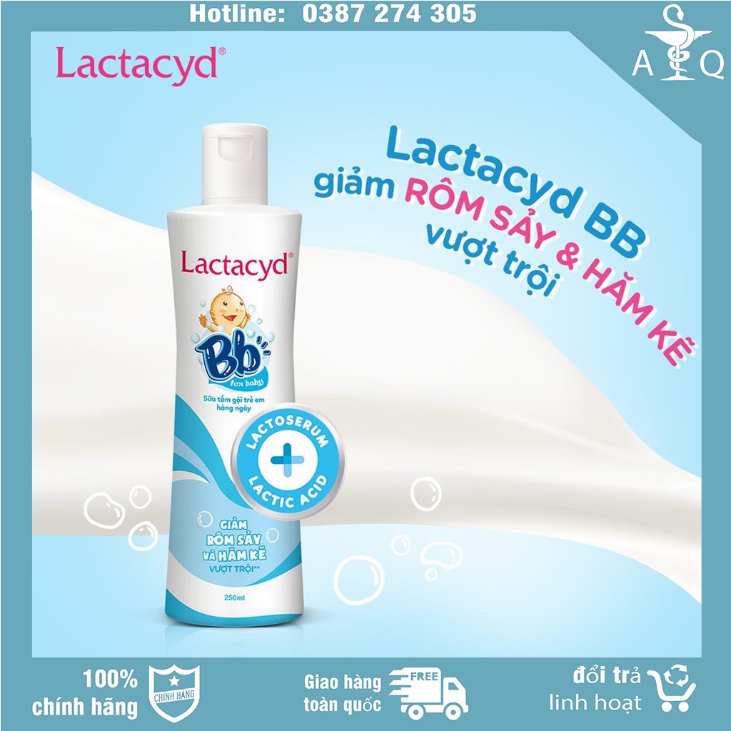 Sữa tắm gội trẻ em Lactacyd BB (Chai 250ml)