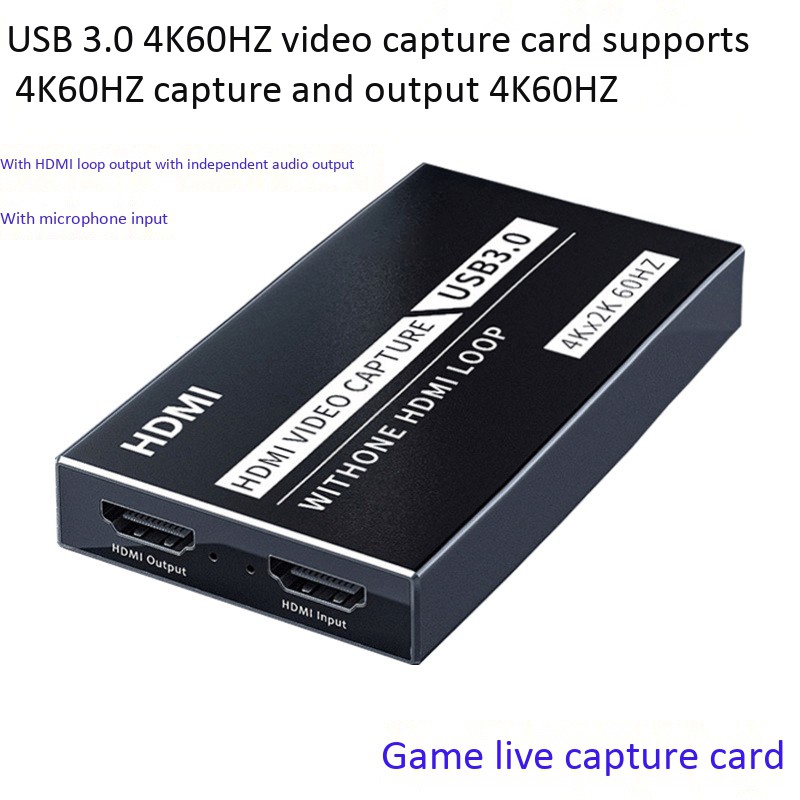 Card Thu Tín Hiệu Hình Ảnh Chơi Game 4k60hz Usb 3.0 | BigBuy360 - bigbuy360.vn