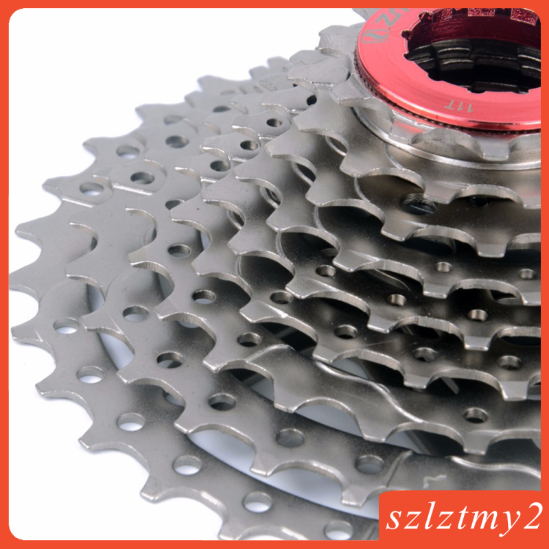 [galendale] Bicycle Parts Freewheel Cassette Sprocket, Solid Construction & Lightweight, for MTB Moutain Road Bike - 8 / 9 Speed, 11-25 Teeth / 11-32 Teeth