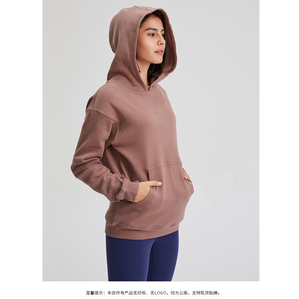 Áo hoodie thể thao Lululemon All Yours Hoodie Fleece - Áo hoodie Lulu không logo