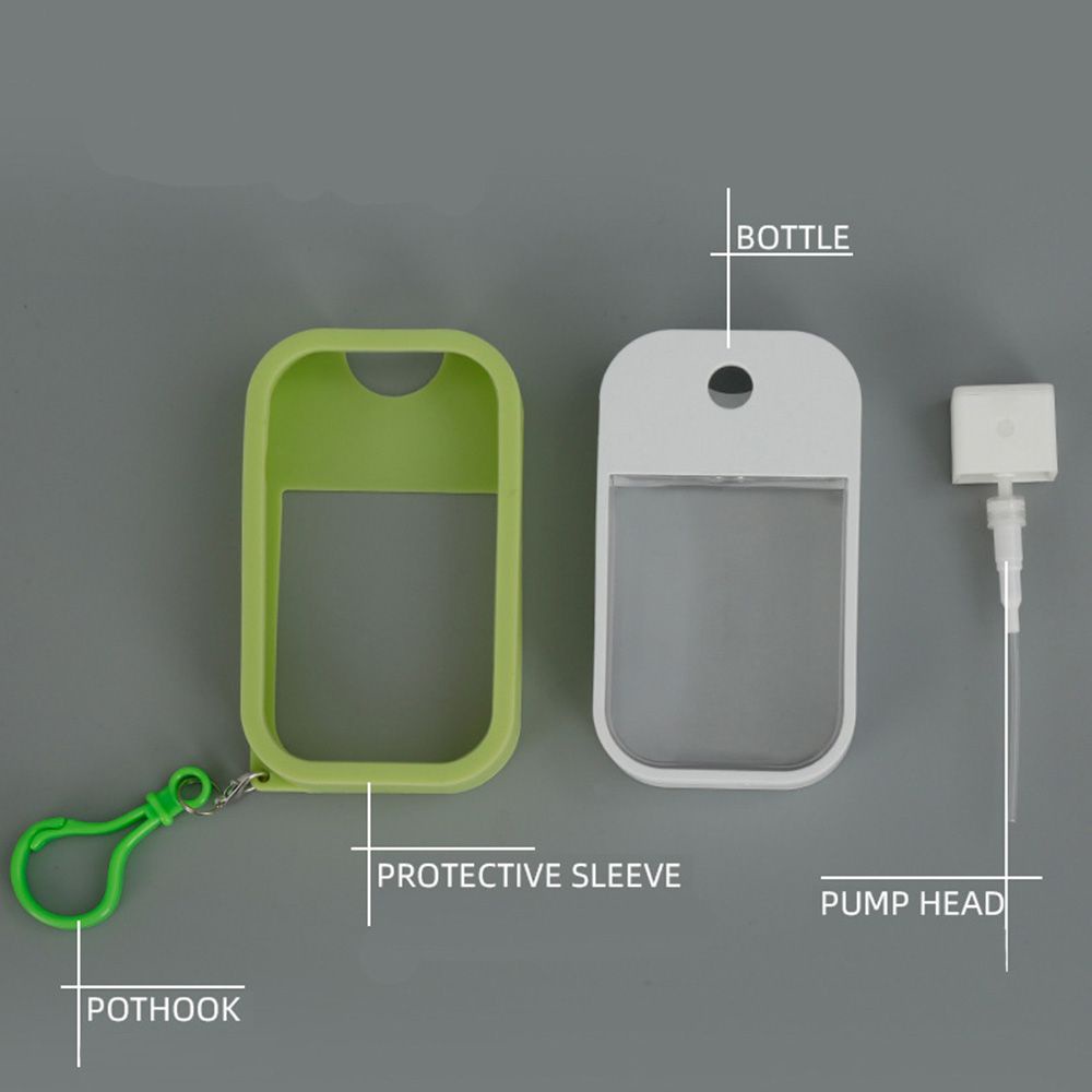 Chai xịt đựng mỹ phẩm/ nước hoa 45ml bằng silicon tiện dụng mang theo du lịch