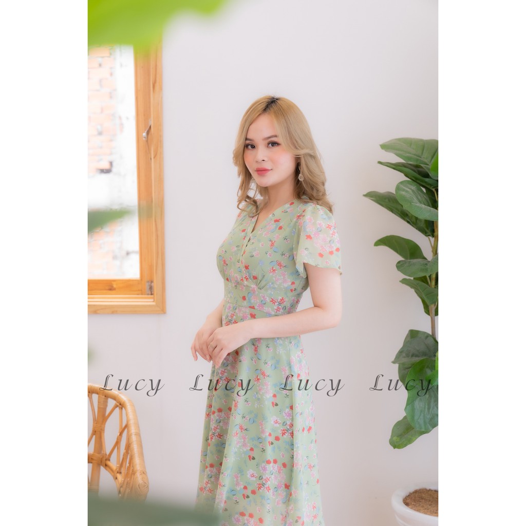 Đầm voan hoa nhí thời trang trẻ trung Váy Lucy Bogy 7609 | BigBuy360 - bigbuy360.vn