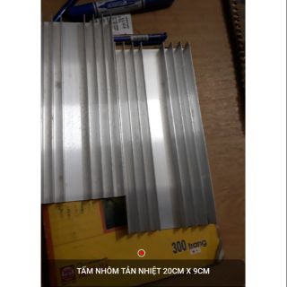 tấm nhôm tản nhiệt 20cm x 9cm