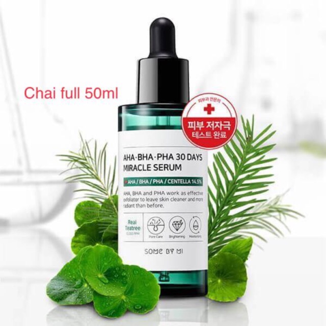 Serum Cho Da Mụn Some By Mi AHA-BHA-PHA 30Days Miracle 50ml