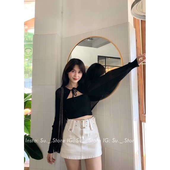Áo mongtoghi dài tay dây buộc A2341 SUSTORE