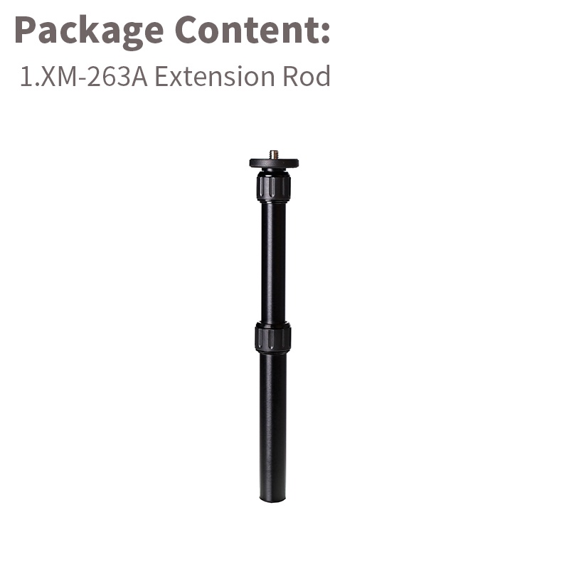 Giá Đỡ Ba Chân MINI XILETU FM5S-MINI Bằng Hợp Kim Có Đầu Bi Xoay 360 Độ Cho Điện Thoại / Máy Ảnh Kỹ Thuật Số