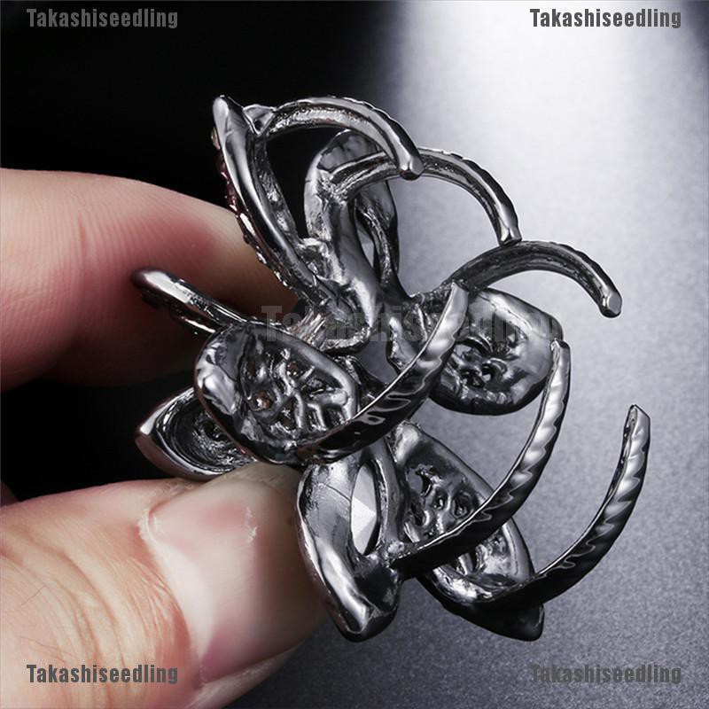 Kẹp Tóc Hình Con Cua Đính Đá Lấp Lánh Thời Trang