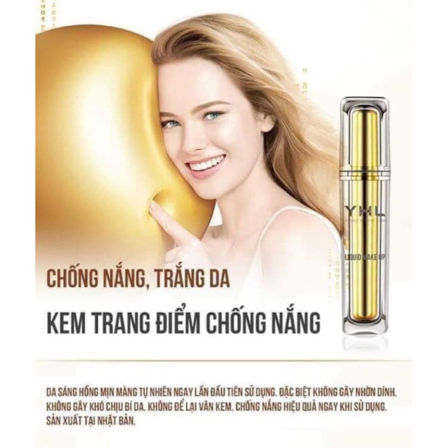 Kem chống nắng YHL thần thánh cam kết chính hãng