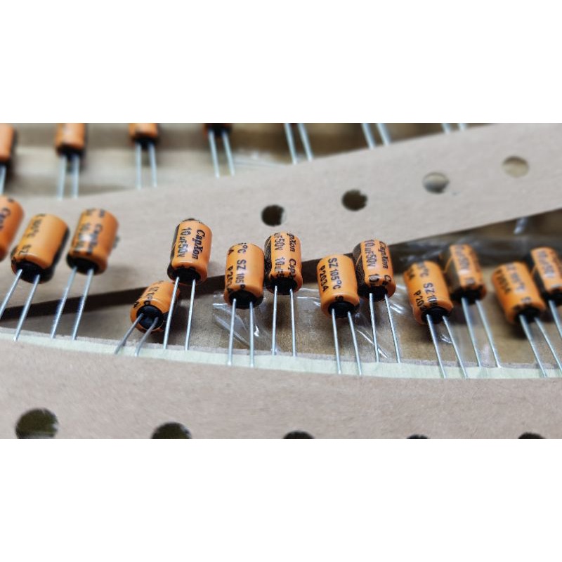 Tụ hóa phân cực 10uf 50v