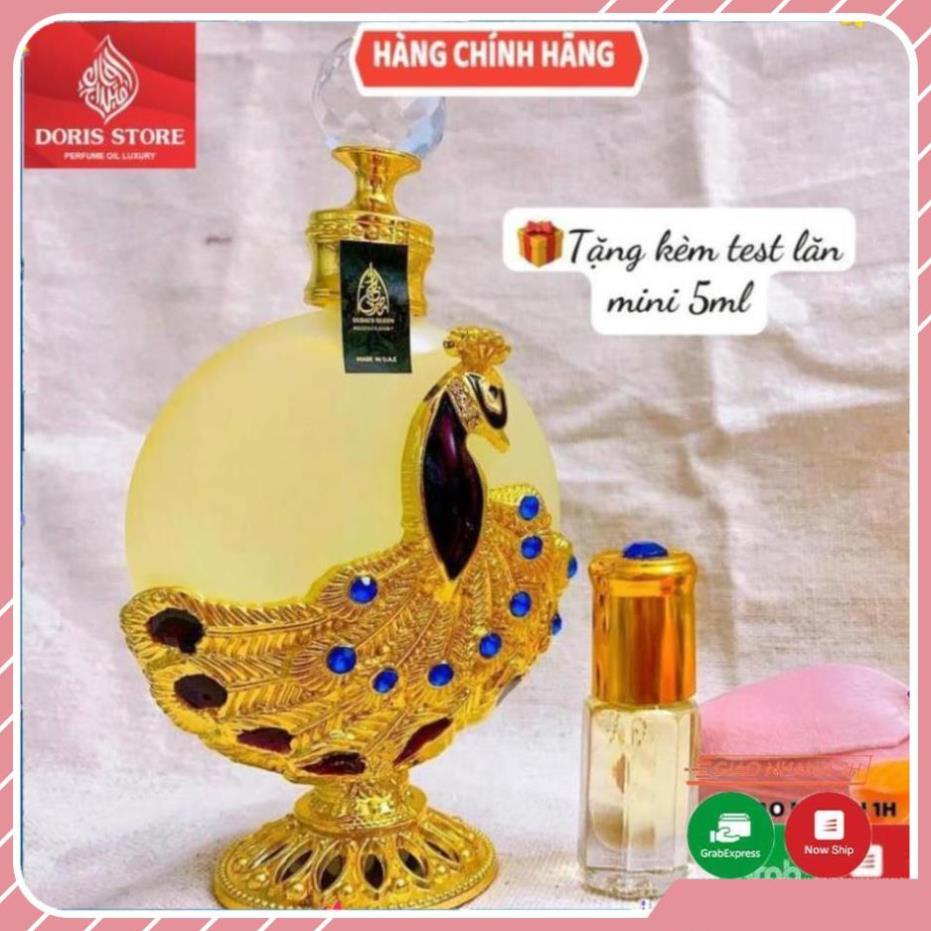 Tinh dầu nước hoa Dubai phượng hoàng vàng 35ml - tặng kèm mini lăn 5ml