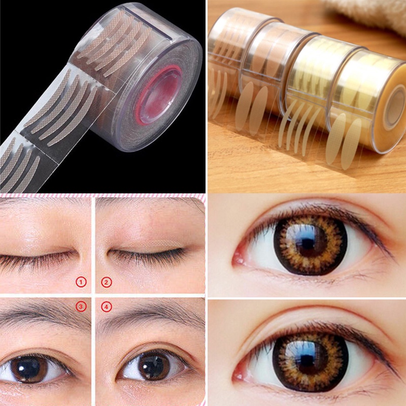 Bộ 600 Miếng Dán Kích Mí Vô Hình Tiện Dụng