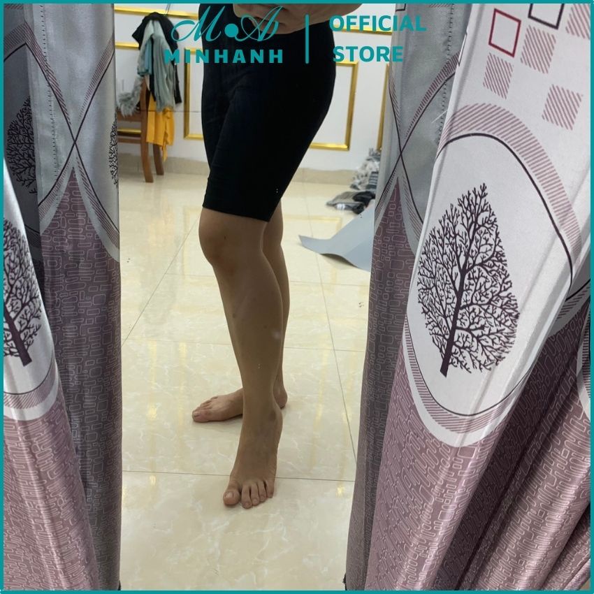 Quần legging đùi ngố Thái cotton nữ freesize 40-60 kg-(Minhanh.official.store).