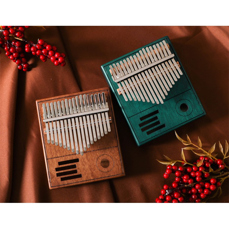 Đàn kalimba 17 phím gỗ nguyên khối Mahagony GECKO000028