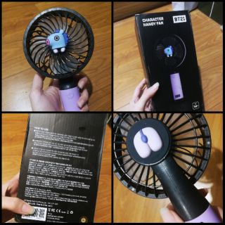 Quạt cầm tay Handy Fan BT21 Mang BTS