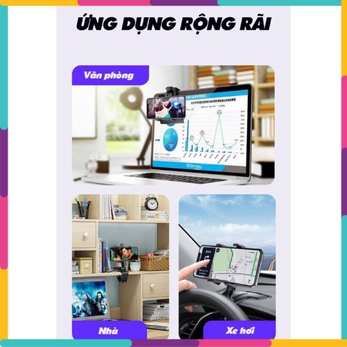 Giá Đỡ Kẹp Điện Thoại Trên Ô Tô Kèm Bảng Số ĐT Đa Năng ⚠️ 𝐆𝐈𝐀̉𝐌 𝐆𝐈𝐀́ 𝟓𝟎% ⚠️ Tiện Lợi Dễ Dàng Lắp Đặt ❣️❣️❣ | BigBuy360 - bigbuy360.vn