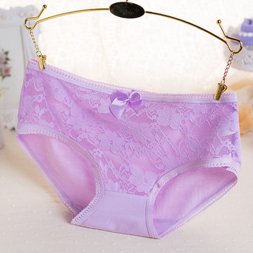 [Set 10 quần] Quần lót nữ cotton phối nơ xinh siêu quyến rũ nhiều màu