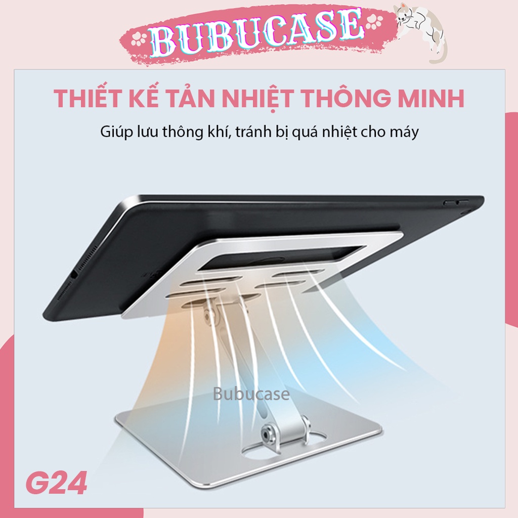 Giá Đỡ Tablet / Ipad Loại Hợp Kim Cao Cấp, Phù Hợp Màn Hình 12.9 Inch - Fullbox Thiết Kế Sang Trọng, Chắc Chắn