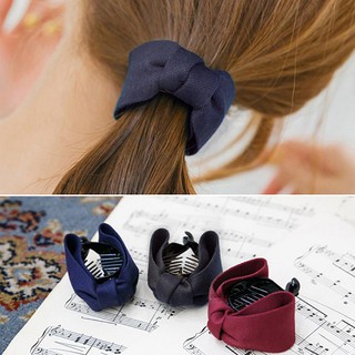 Bộ 2 kẹp tóc càng cua mẫu nơ, phong cách Hàn Quốc, mẫu mới, giao 2 màu khác nhau