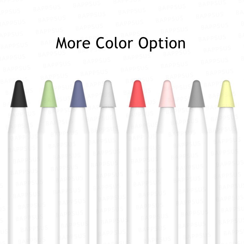 1 Vỏ Bọc Bảo Vệ Bút Cảm Ứng Pencil 1/2 Bằng Silicon Chống Mòn Tiện Dụng