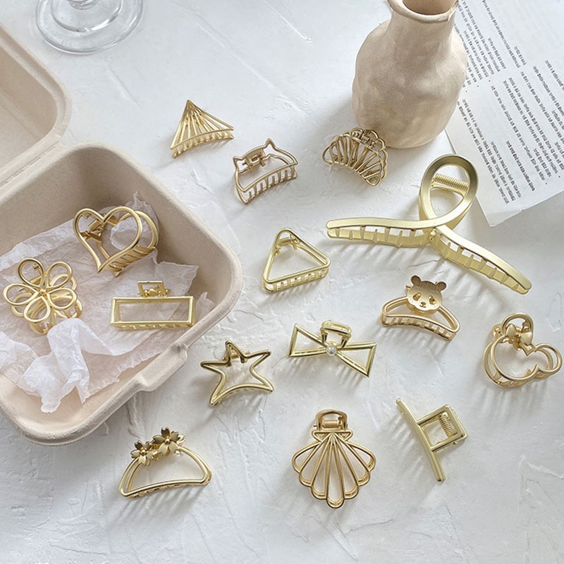 Bộ sưu tập Kẹp tóc kim loại siêu bền thời trang KAH169