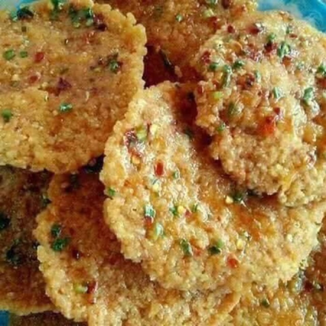 Cơm cháy nước mắm mỡ hành