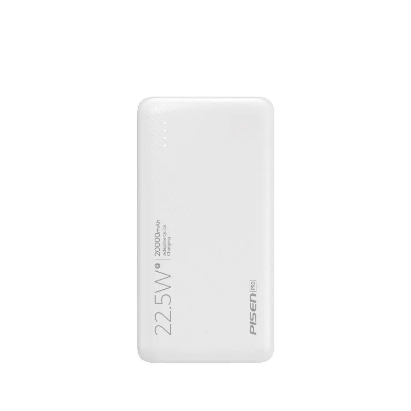 Sạc dự phòng Pisen Pro-All 20000mAH , 22.5W (QC, PD 22.5W , LED) - Hàng Chính Hãng