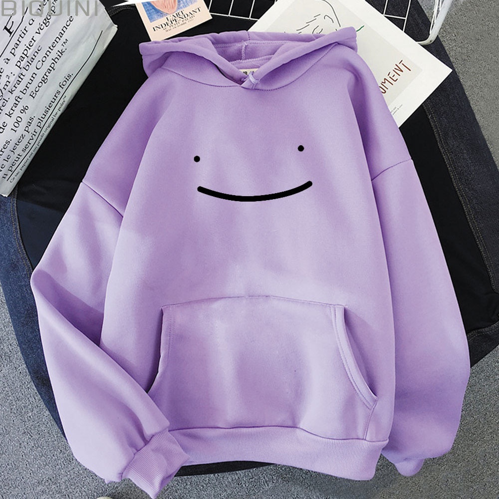 Áo Hoodie In Hình Mặt Cười Thời Trang Unisex