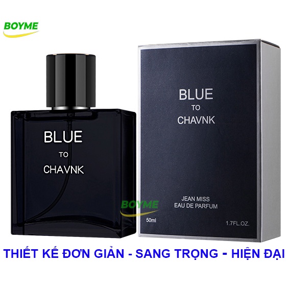 Nước Hoa Nam Mini Chính Hãng Blue To Chavnk Quyền Năng Ngọt Ngào Nhưng Đậm Chất Nam Tính, Mạnh Mẽ,  Quyến Rũ, Thể Hiện Đ