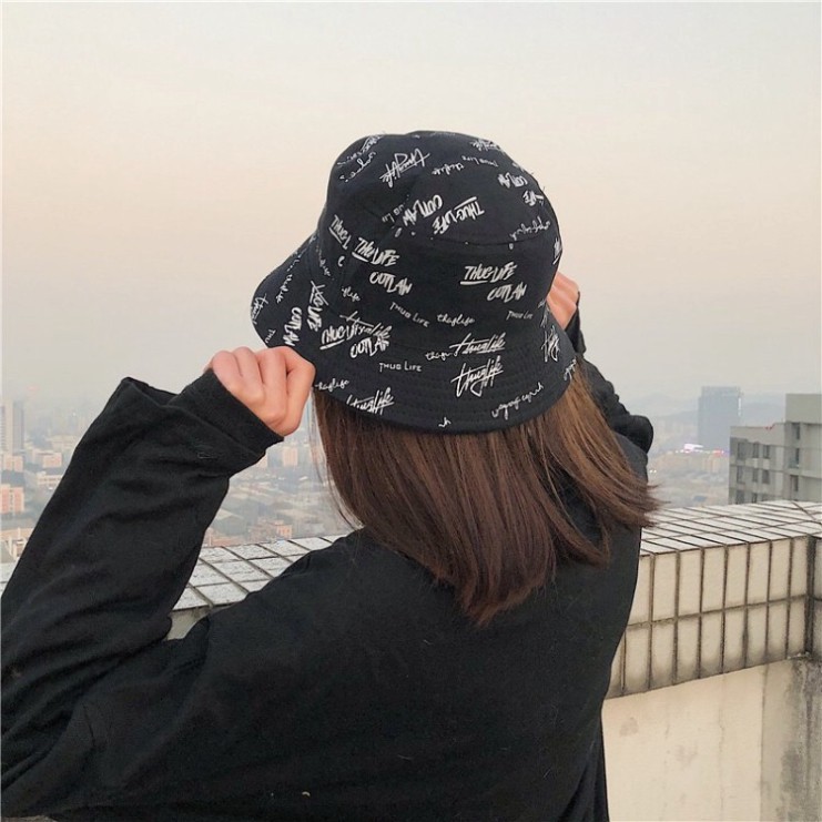 Nón bucket KIPI THUGLIFE nhiều màu phong cách Ulzzang Unisex cực chill cá tính