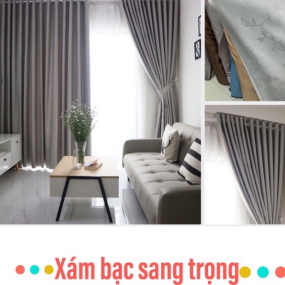 Rèm Cửa Sổ Cao Cấp, Rèm Cửa Chống Nắng 96%, Vải Treo Tường Trang Trí Decor Cửa - REMCUAPHUONGDONG