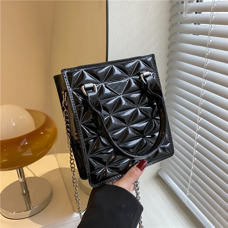 Túi Xách JASMIN NOIR phối dây xích thiết kế thời trang nữ