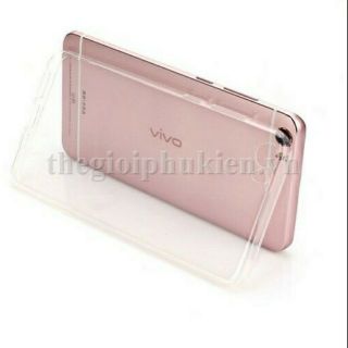 Ốp lưng dẻo+kính cường lực cho VIvO Y67/ V5/ v5S silicon trong suốt